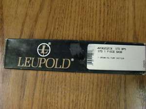 Leupold Scope 1 Piece Browning BPS Blued 48223  