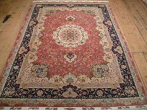   Teppich Täbriz Tabriz 3,52 x 2,42 70er Raj / Top Perserteppich  