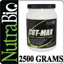 NutraBio CGT MAX Fruit Punch with CREATINE L GLUTAMINE and TAURINE 