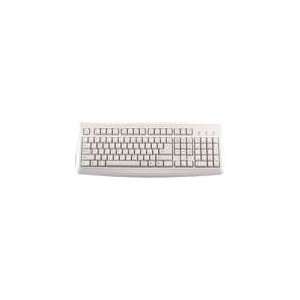  Axis Gk 013 107 Key PS/2 Keyboard (Ivory) Electronics