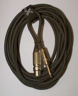 MICROPHONE CABLE MIC LEAD XLR TO JACK SERIES X SXMJ25  