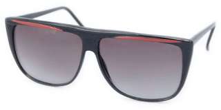   VINTAGE 80s Fashion Oversize Sunglasses WINK black/red  