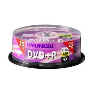  BUSLINK H0041251 Hyundai Blank 4X DVD R 25 SPINDLE 