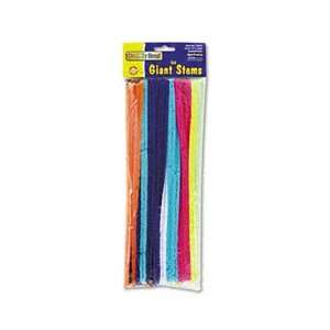  CHENILLE KRAFT Giant Stems, 12 x 12mm, Assorted Colors 