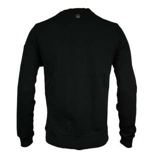 Duck and Cover 130045 Matool Mens Sweat Top Jumper Black  