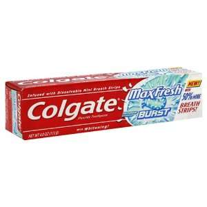  [3 PACK] Colgate MaxFresh Peppermint Burst ToothPaste With 