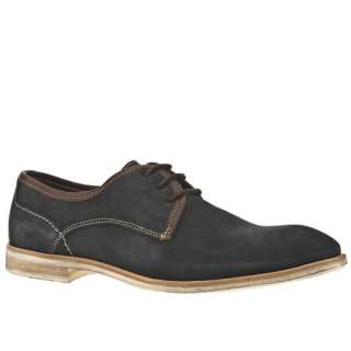 BY HUDSON ROURKE MENS NAVY SUEDE LACE SHOES  