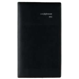DayMinder Recycled Monthly Planner, 3 x 6 Inches, Black, 2013 (SK53 00 