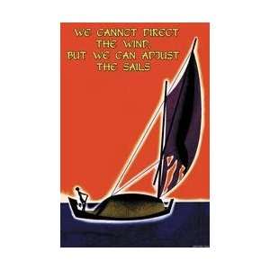 We Cannot Direct the Wind 12x18 Giclee on canvas 