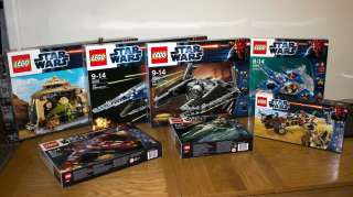 LEGO STAR WARS   NEW 2012   SAESEE TIINS JEDI STARFIGHTER   9498   IN 