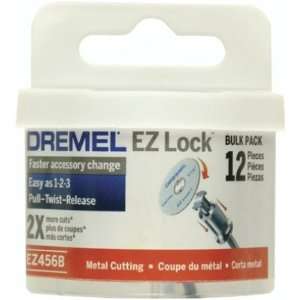  Dremel EZ456B EZ Lock 1 1/2 Metal Cut  Off Wheels 12 Pack 