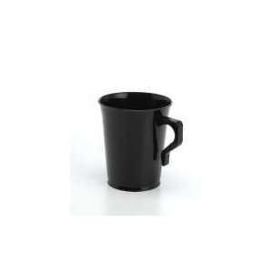  EMI Yoshi PPCM12B Black 12oz Polypropylene Coffee Mug 250 