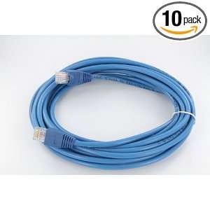  15 Ft CAT5 CAT 5e CAT 5 ETHERNET NETWORKING CABLE Blue 