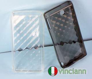   CRYSTAL CASE cover antiurto BIANCA per HTCTouch Diamond 2. Modello