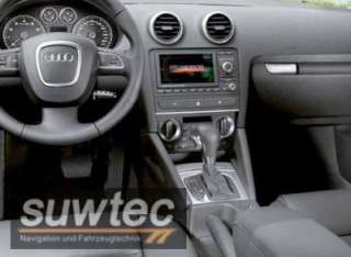 Doppel DIN Schacht + Facelift Umbau Set für Audi A3 S3  