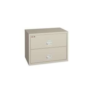  FireKing Insulated 2 Drawer Lateral Records File Office 