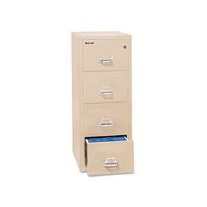  4 Drawer Vertical File, 17 3/4w x 25d, UL Listed 350 