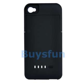 Extended Backup Battery Pack Charger Case iPhone 4 4G  