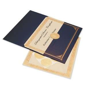 Geographics Gold Foil Embossed Award Certificate Kit 