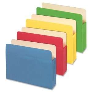  Globe Weis TUFF Pocket Colored Top Tab File Pocket Office 