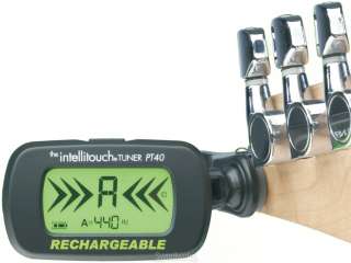 Intellitouch PT40 Rechargeable Tuner (Rechargeable Clip On Tuner 