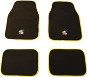 Car interior bee floor mats