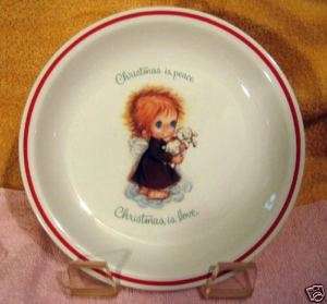 Little Folks Collectors Plate   Christmas is Peace  