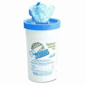  ITW Dymon  Medaphene SCRUBS Disinfectant Wet Wipes, 10 1 