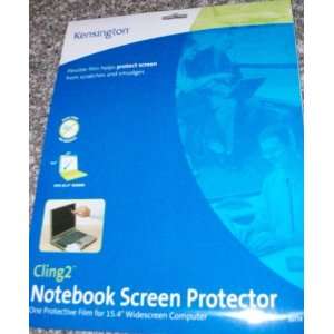  (10) Kensington Cling2 Notebook Screen Protectors for 15.4 