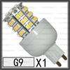 1X G9 Screw Socket 48 SMD 3528 LED Warm White Spotlight Light Bulb 