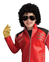 Kids Michael Jackson Gold Glove   Michael Jackson Costume Accessories