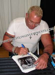 WWE WWF GREG VALENTINE & BRUTUS BEEFCAKE SIGNED 8 X 10.  