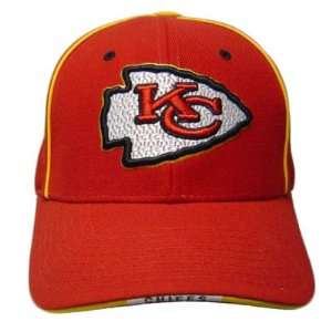  NFL OFFICIAL REEBOK KANSAS CITY CHIEFS RED CAP HAT ADJ 