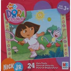   Nickelodeon Dora the Explorer 24 Piece Puzzle   Tennis Toys & Games