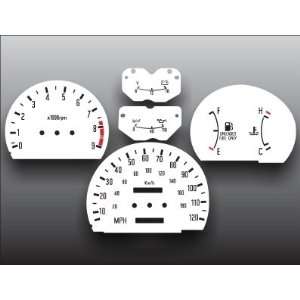  1990 1991 Geo Storm Tach White Face Gauges Automotive