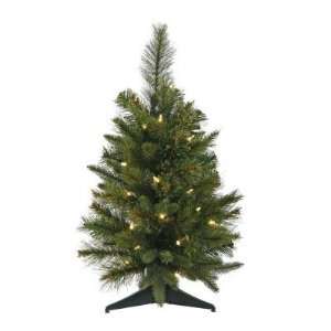  Cashmere Pine Pre lit LED Tabletop Christmas Tree