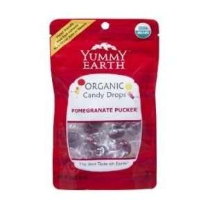 Yummy Earth Organic Pomegranate Puc Drops ( 6x3.3 OZ)