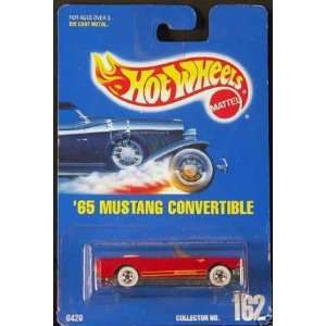   Red 5 Spoke Wheels Collectible Collector Car Mattel Hot Wheels  Toys