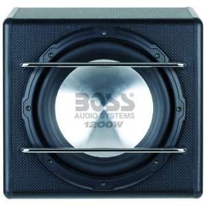  Boss S12A 12 1200W 4 Ohm Amplified Subwoofer Enclosure 
