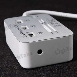 USB2.0 3 Port Hub SD Card Reader for iPad iPad 2 Series  