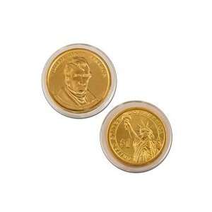  2009 William H Harrison Presidential Dollar   Gold 