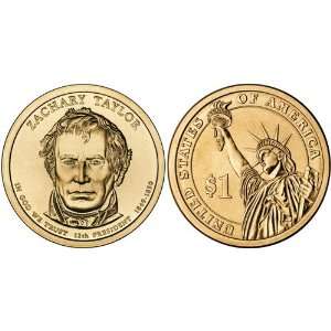 2009 P Zachary Taylor Presidential Dollar Coin (1849 1850 