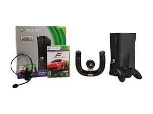   Racing bundle w/Forza 4 & Wireless Speed Wheel 250 GB Hard Drive Black