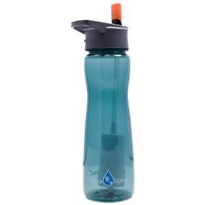  Aqua Vessel Tritan Filter Water Bottle with Flip Straw & 100 Gallon 