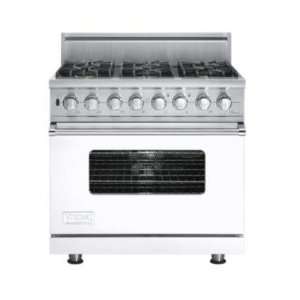    Viking VDSC5366BWHLP 36 Inch Freestanding Range Appliances