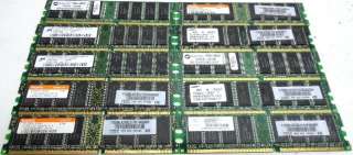 20x 512mb  PC2 5300  667MHz  NON ECC  Desktop DDR2 Memory Modules 