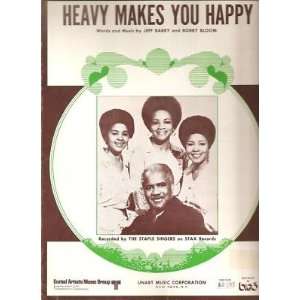   Sheet Music Heavy Makes You Happy Staple Singers 174 