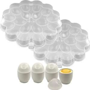 Deviled Egg Cook/Serve Set, Microwave Egg Cookers and Trays  