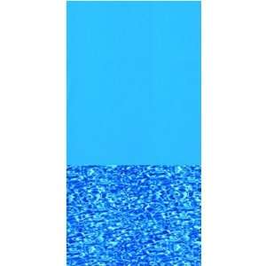  Above Ground Pool GA. Blue Wall/Swirl Bottom Expandable Vinyl Liner 