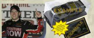  FURNITURE ROW DARLINGTON WIN 124 NASCAR DIECAST w/CASE & CARD  